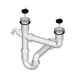 Sifon 2/2 s priključkom LIV 196975