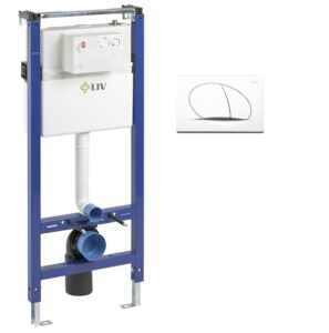 Vodokotlić JOG 601259 + tipka SELENITE 195853 LIV FLUIDMASTER