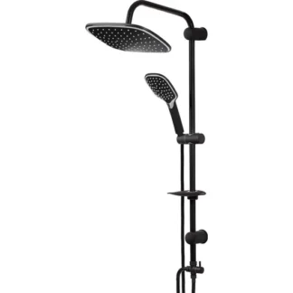 Tuš set VENEZIA krom crna 5057203