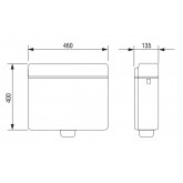 Vodokotlić CIKLON PLUS 5-378 195292 LIV FLUIDMASTER - Slika 2