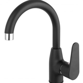 Mješalica ALGEO crna BAG2A BL umivaonik J izljev