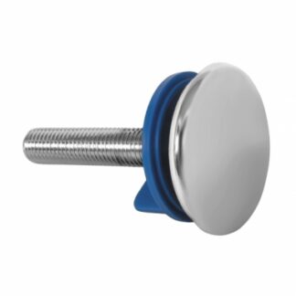 Čep ukrasni za umivaonik bijeli