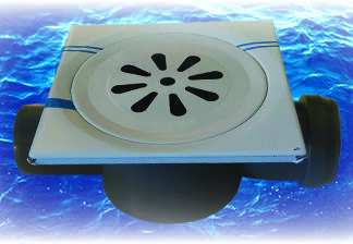 Podni sifon niski 2/2 prolazni fi 50