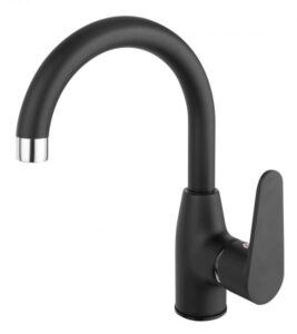 Mješalica ALGEO crna BAG2A  BL umivaonik J izljev