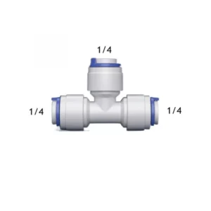 Q-UT0404 T-komad 1/4" Q x 1/4"Q x 1/4" Q