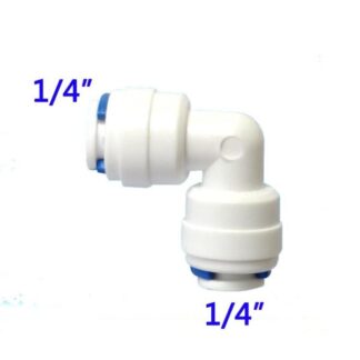 Q-UE0404 Koljeno 1/4"Q x 1/4"Q